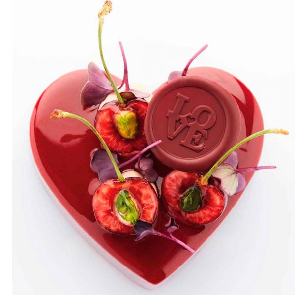 20FH31S Штамп для шоколаду "Love" ø 30 мм h 90 мм