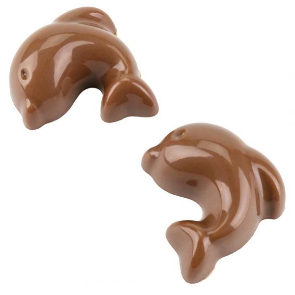 21MA1084 Форма для шоколаду "Дельфін" 40 x 33 h 16,5 мм (20 шт) - 10,5 г