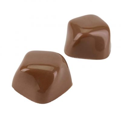 21MA1085 Форма для шоколаду "Fluid" 27,5 x 27,5 h 17 мм (24 шт) - 10 г