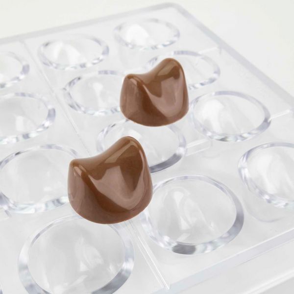 21MA1087 Форма для шоколаду "Air" 30 x 30 h 19 мм (24 шт) - 10 г