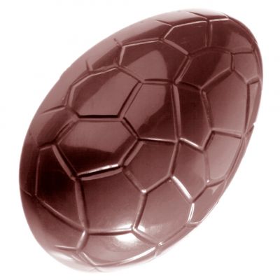 1161 CW Форма для шоколаду "Яйце Кроко" 70х46х23 мм, 2х4, 50 г