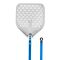 A-32RF/150 Лопата для піци прямокутна перфорована ал. 33x33 см, ручка з ал. 150 см, повний розмір 18