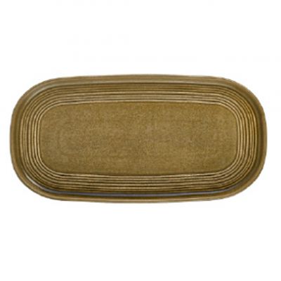 HL-BB-30-OV Блюдо овальне 30 х16 см, серія "Helix Bamboo"