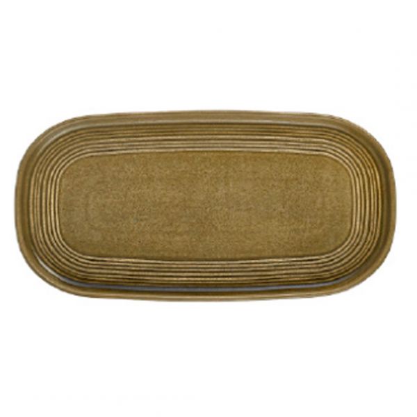 HL-BB-30-OV Блюдо овальне 30 х16 см, серія "Helix Bamboo"