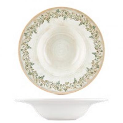 OLV-GT-25-CK Тарілка для пасти з прямим бортом 25 см (400 мл), серія "Oliva"