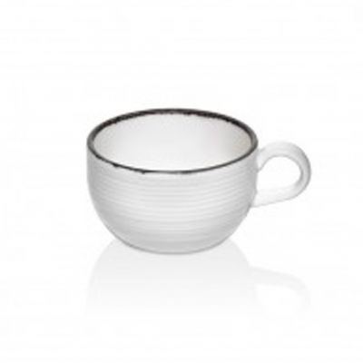 HL-BLA-01-CPF Чашка 270 мл,  декор "Black", серія "Helix"