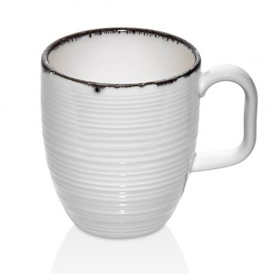 HL-BLA-01-MUG Чашка 330 мл,  декор "Black", серія "Helix"