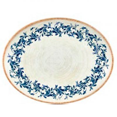 KRA-ZT-25-OV Блюдо овальне 25х19 см, серія "Kario"