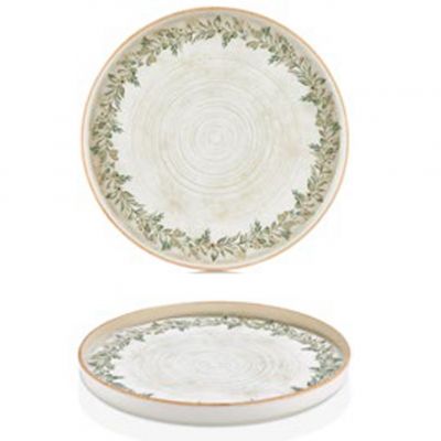 OLV-HL-27-RD Тарілка кругла з бортом 90° 27 см, серія "Ephyra"