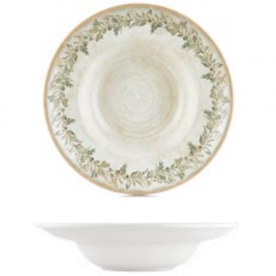 OLV-ZT-25-CK Тарілка для пасти 25 см (400 мл), серія "Oliva"