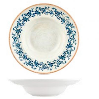 KRA-ZT-25-CK Тарілка для пасти 25 см (400 мл), серія "Plise"