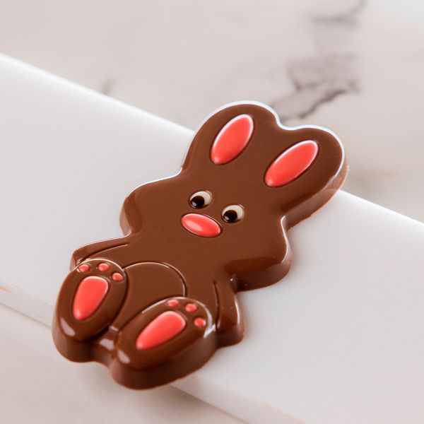 12136 CW Форма для шоколаду "Великодній заєць" 140x71x13 мм, 1х2 шт./80 г