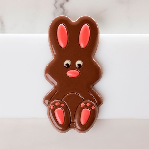 12136 CW Форма для шоколаду "Великодній заєць" 140x71x13 мм, 1х2 шт./80 г