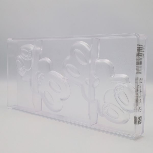 12136 CW Форма для шоколаду "Великодній заєць" 140x71x13 мм, 1х2 шт./80 г