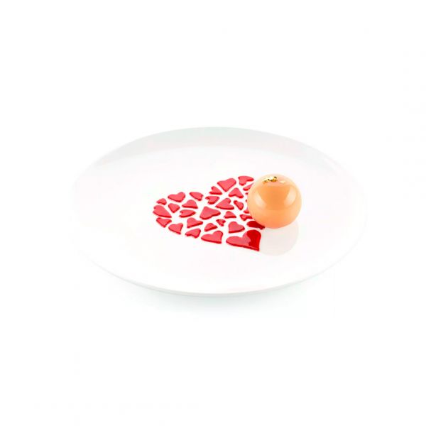 STENCIL AMORE Набір 2  силіконових килимка "Любов" 100x98 h 1 mm