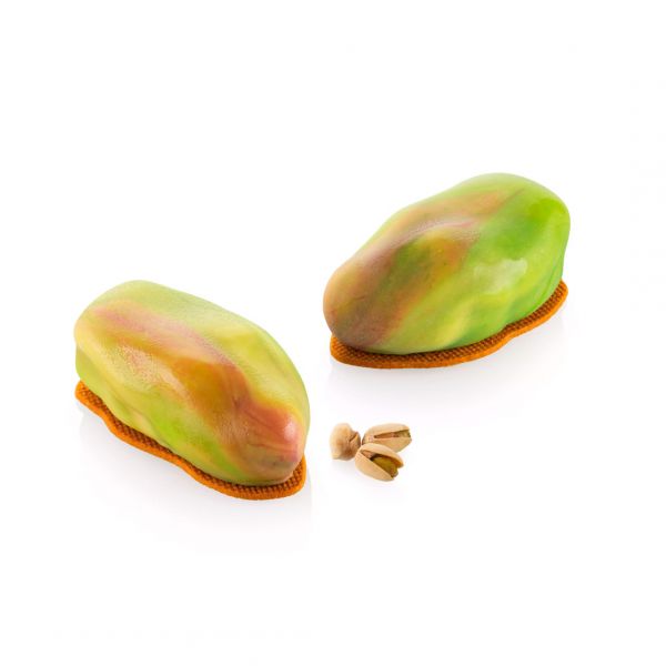 PISTACCHIO 120 Форма силіконова "Міні фісташки" 99x56 h 40 mm + каттер