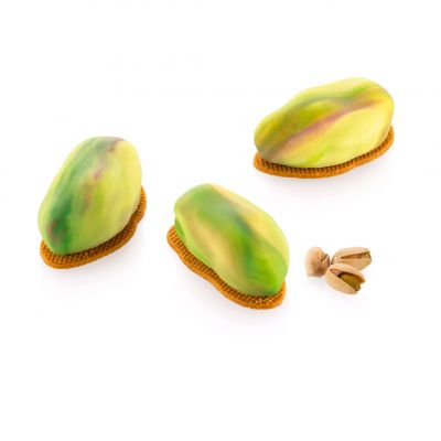 PISTACCHIO 30 Форма силіконова "Маленькі фісташки" 62x35 h 25 mm + каттер