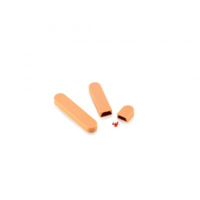 CH028 - SNACK BAR 02 Форма для шоколада 120x25 h 10 mm (8 шт.)