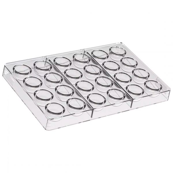 CH056 - VINTAGE 01-P Форма для шоколаду ø29 h 21 mm (24 шт)