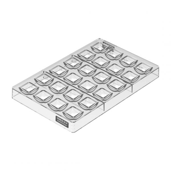 CH057 - DOMUS 01-P Форма для шоколаду 25x25 h 15 mm (24 шт)