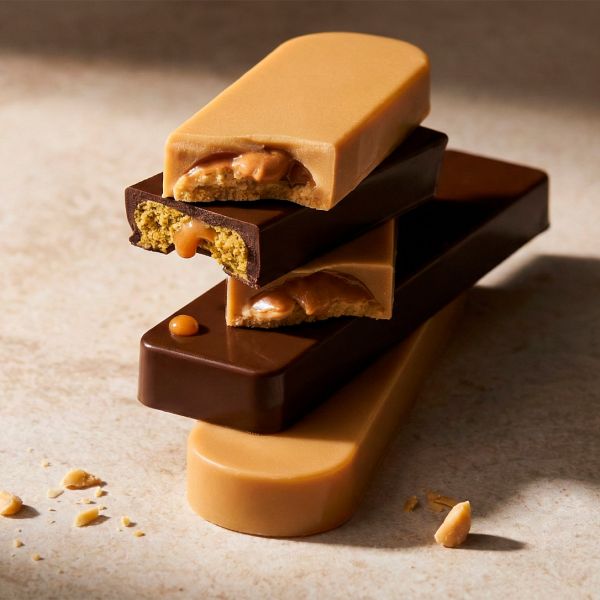 CH016 - SNACK BAR 01 Форма для шоколаду 120x25 h 10 mm (8 шт.)