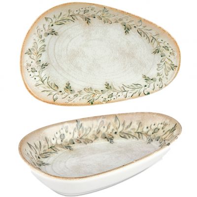 OLV-IS-16-OV Блюдо 16x10,5 см (150 мл), серія "Oliva"