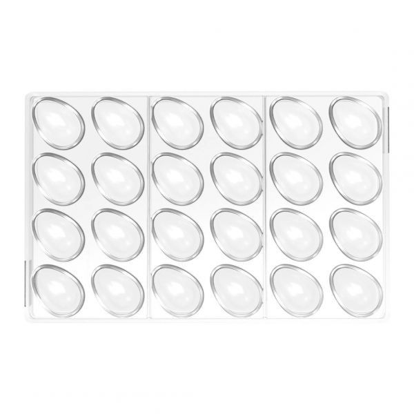 CH052 - UOVO 01-P Форма для шоколаду 40x28 h 14 mm