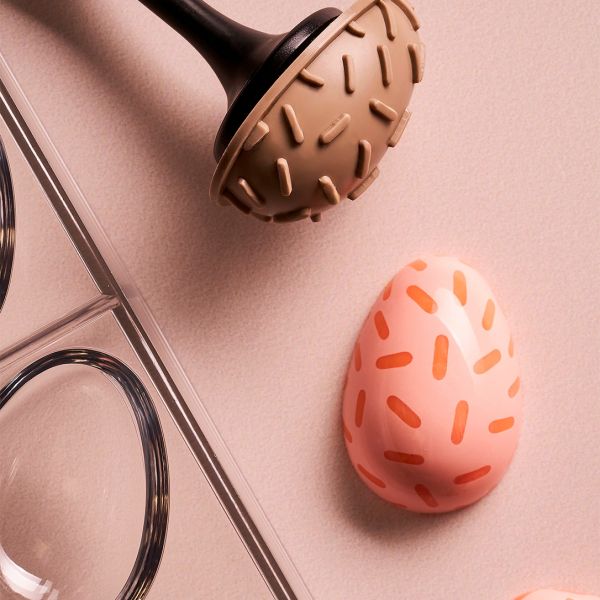 CHOCO STAMP E Набір штампів для декорування шоколаду 42x30 h17 mm