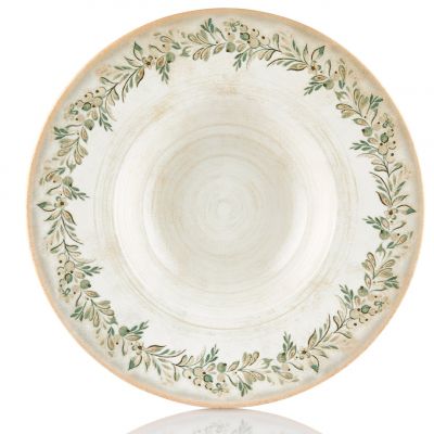 OLV-GT-28-CK Тарілка для пасти з прямим бортом 28 см (480 мл), серія "Oliva"