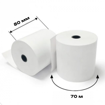 Касова стрічка 80мм x 70м
