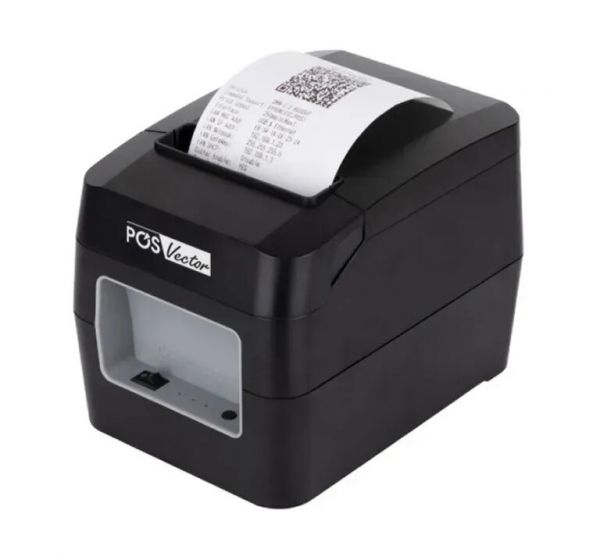 Принтер чеків  з автообрізачем POS Vector E803ALL на 80 мм (USB, LAN, Wi-Fi, Bluetooth)