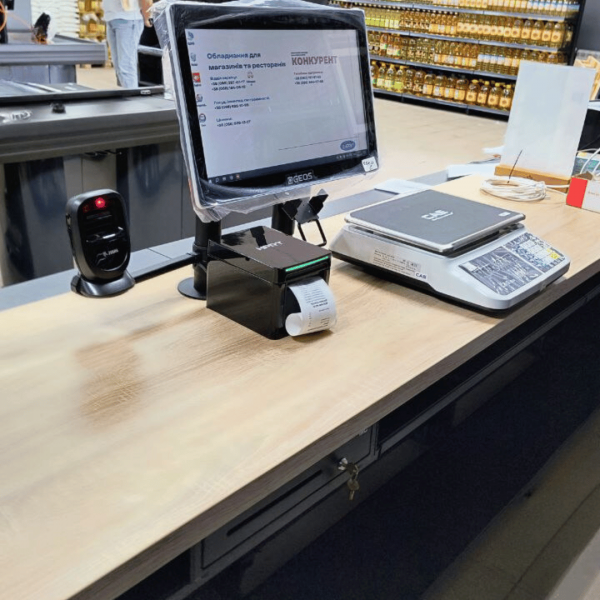 POS-термінал GEOS S1503C 8/128 ГБ з Windows 10 Pro