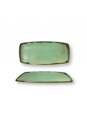 Блюдо прямокутне серія Basic, Antique Matte+Graphite 37х21 см Блюдо прямокутне серія Basic, Antique Matte+Graphite 37х21 см