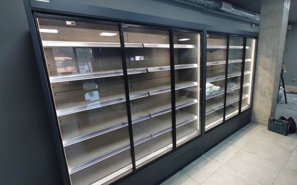 Стелаж холодильний Cooles SlimDeck з дверцятами