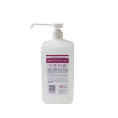 Засіб дезінфікуючий для шкіри рук DEZOQUATUM 10 1л Засіб дезінфікуючий для шкіри рук DEZOQUATUM 10 1л
