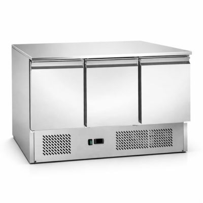 Стіл холодильний Hurakan HKN-GNL3TNS 3-х дверний з нижнім розміщенням агрегату