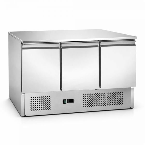 Стіл холодильний Hurakan HKN-GNL3TNS 3-х дверний з нижнім розміщенням агрегату