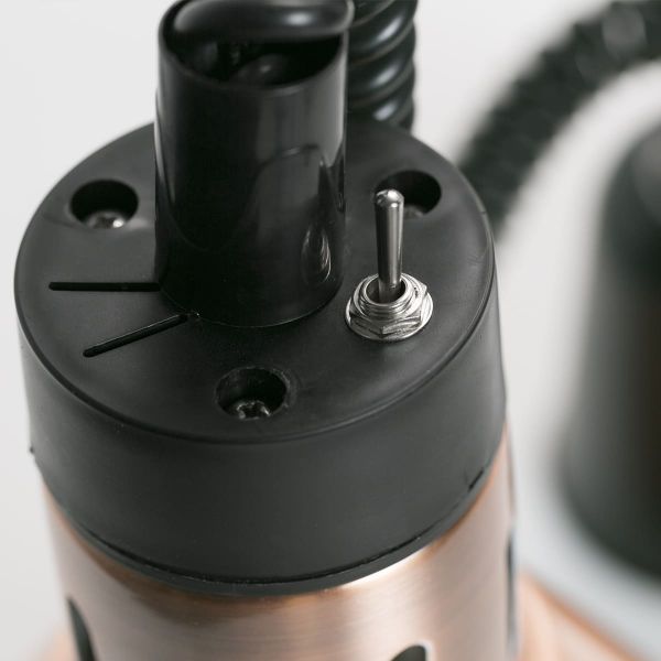 Лампа інфрачервона Hurakan HKN-DL800, 275 мм бронзова