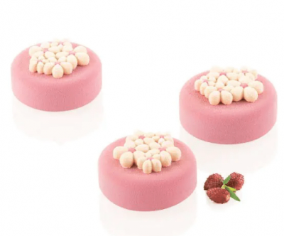 Силіконова форма для декору FLORA 7 мл Silikomart