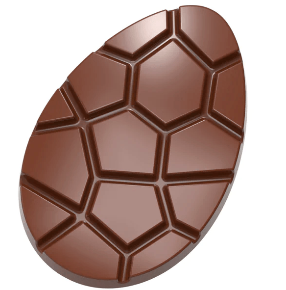 Форма для шоколаду полікарбонатна Пасхальне яйце 100 г Chocolate World