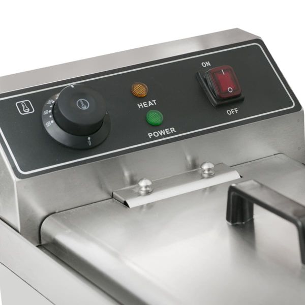 Фритюрниця Hurakan HKN-FT10N одинарна з краном 10 л