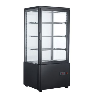 Вітрина холодильна Hurakan HKN-UPD78B Black