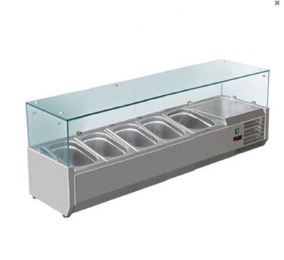 Вітрина холодильна настільна Hurakan HKN-GXD1400GC