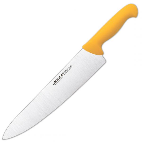 290900 Ніж кухарський 300 мм серія "2900" жовтий