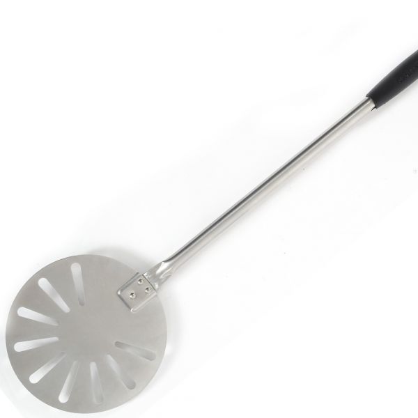 R-20F/120 Лопата для піци перфорована н/ж d 20 см, ручка з н/ж L 120  см, повна L 139 см