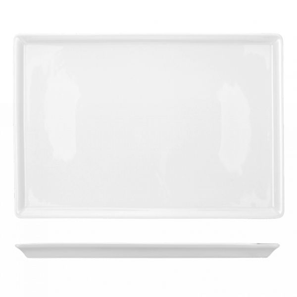 659428 Блюдо прямокутне для викладки 32,5х22,4х1,8 см серія "Buffet Gourmet"