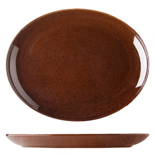 LSC3028 Блюдо овальне COCOA 28x22 см серія "Life style"