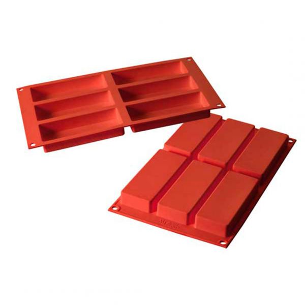 SF128/C Форма силіконова "прямокутник" 120x45 мм, h 20 мм