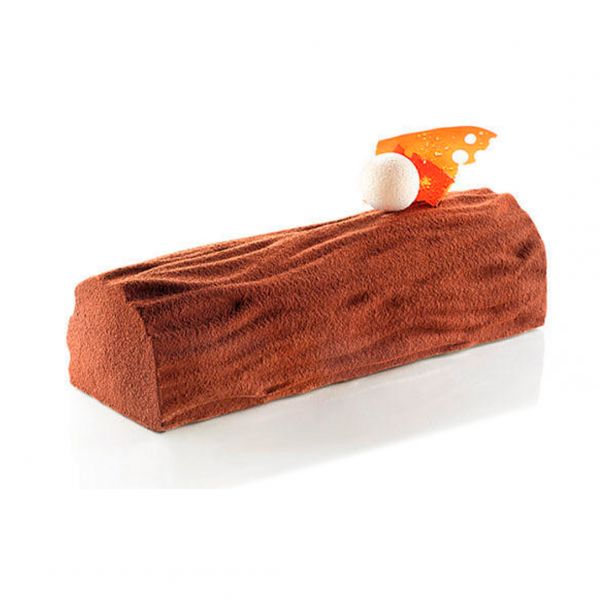 Kit Buche Wood Форма силіконова TOR250x90 Buche + TEX01 WOOD (250 x 90, h 70 mm)