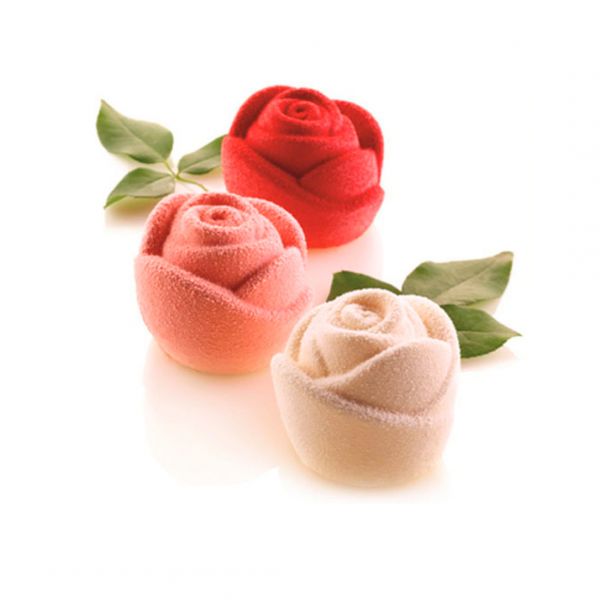 SF077/С Форма силіконова "троянда" d 76 mm, h 40 mm